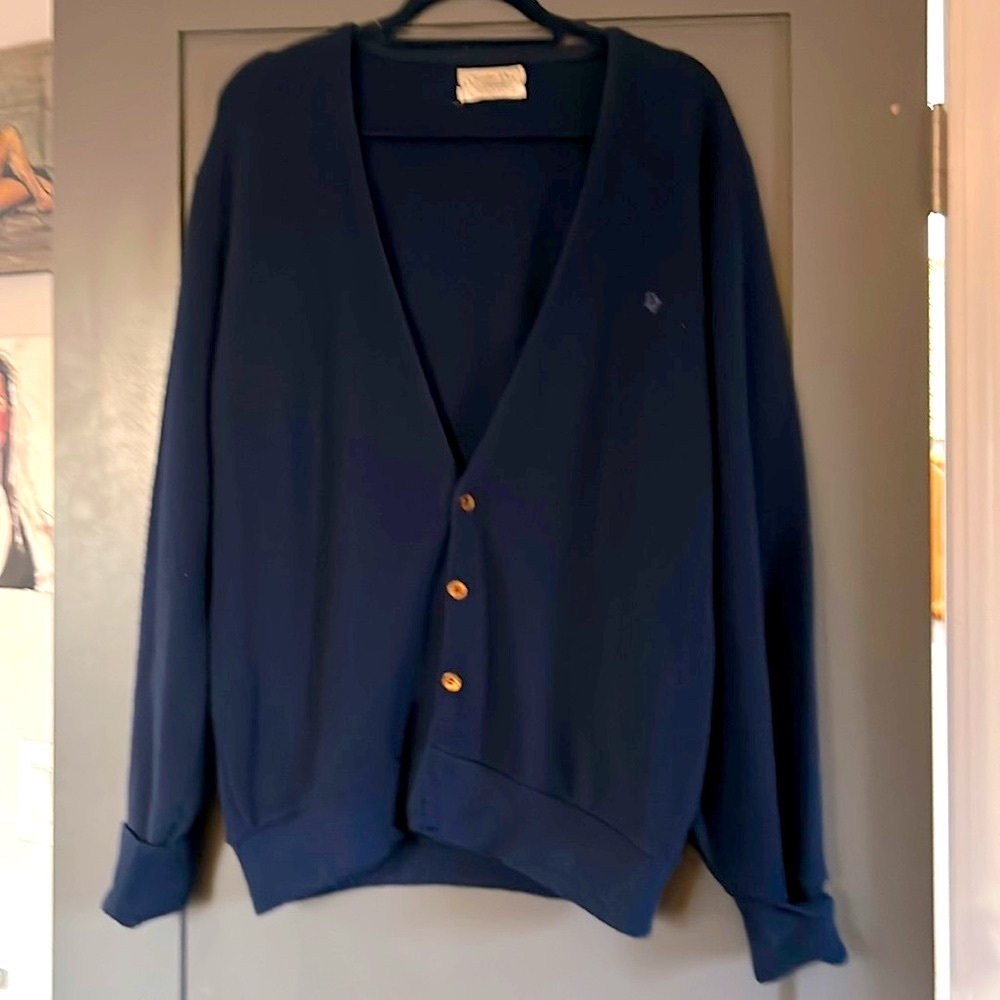 Vintage Dior Cardigan Sweater, Large